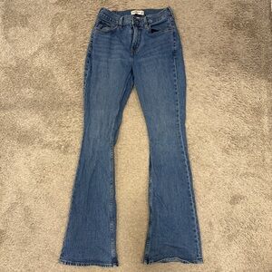Abercrombie & Fitch Women's Medium Blue Flare Jeans